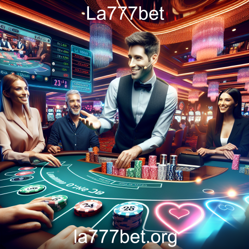 A Emoção do Cassino Vivo no La777bet